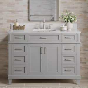 Home Decorators Collection Talmore 48 Inch Single Sink Sky