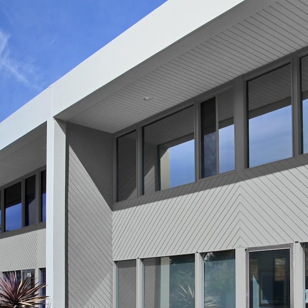 5 gal. #HDC-NT-23G Alaskan Gray Satin Exterior Paint