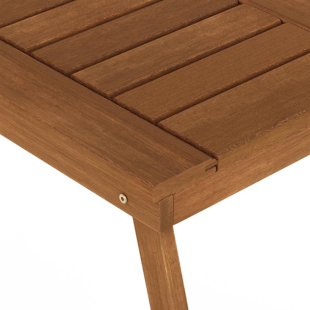 Tioman Dark Red Meranti Outdoor Folding Coffee Table
