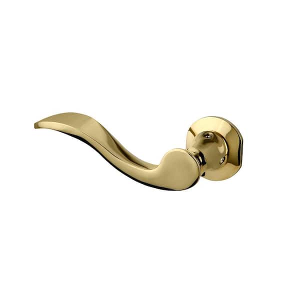 French Toilet Tank Lever in Polished Brass