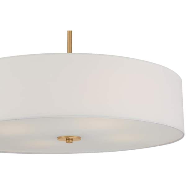 Access Lighting - Integrated LED Antique Brushed Brass Pendant