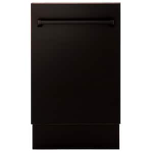 Tallac Series 18 in. Top Control 8-Cycle Tall Tub Dishwasher with 3rd Rack in Oil Rubbed Bronze
