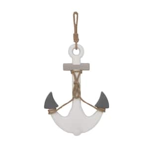 Litton Lane Aluminum Silver Bell Wall Decor with Anchor Backing 28301 - The  Home Depot