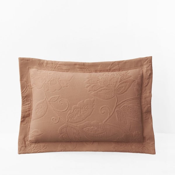 The Company Store Putnam Matelasse Clay Decorative Sham