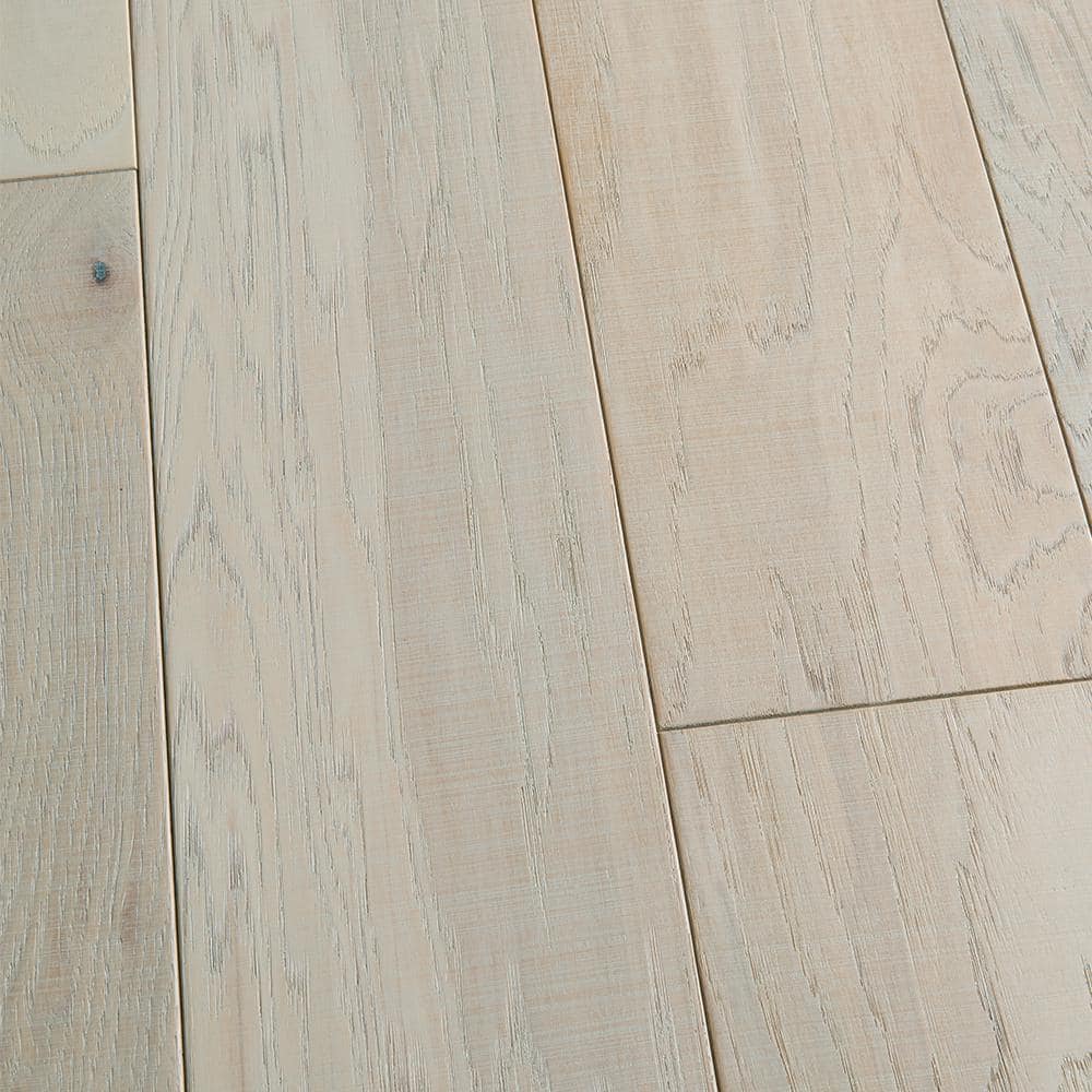Malibu Wide Plank Take Home Sample - Hickory Granada Tongue and Groove Engineered Hardwood Flooring - 5 in. x 7 in., Light