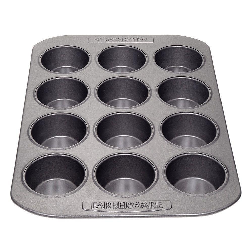 Mini Muffin Farberware Cupcake Pan Farberware 12-Cup Steel Muffin