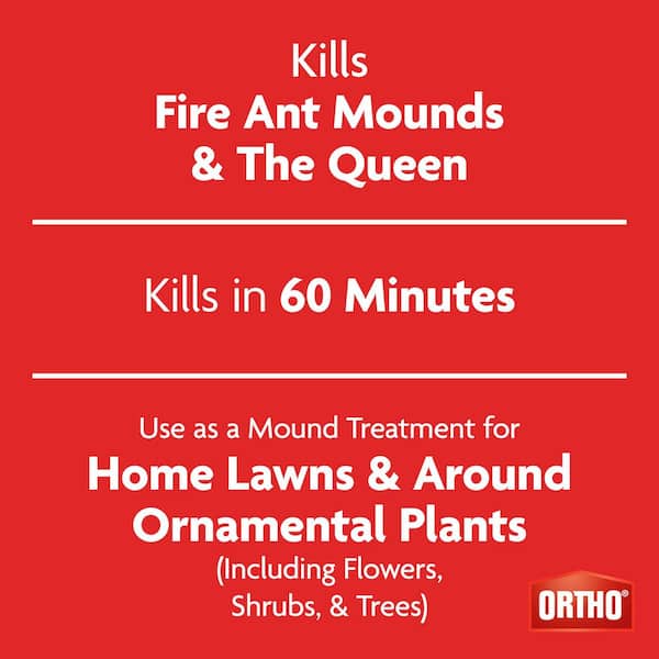 Fire Ant Killer Mound Treatment1 3 lb. Outdoor Lawn and Flower Garden Granular Fire Ant Killer