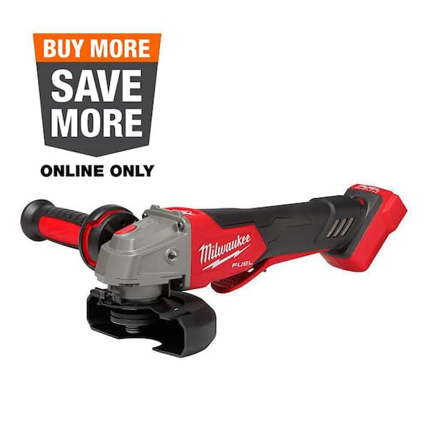 M18 FUEL 18V Lithium-Ion Brushless Cordless 4-1/2 in./5 in. Grinder with Variable Speed & Paddle Switch (Tool-Only)