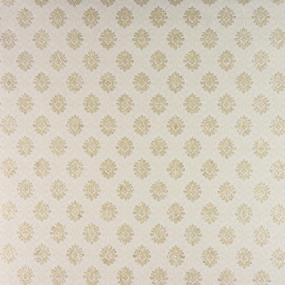 Madelyn Cream Small Damask Paper Strippable Roll (Covers 57.8 sq. ft.)
