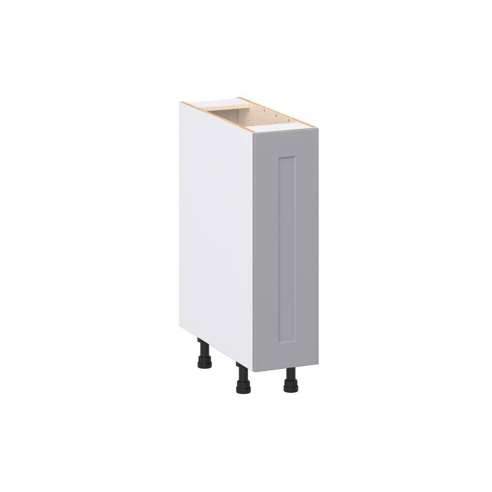 Roseland 9 in. W x 24 in. D x 34.5 in. H Assembled Shaker Left Pullout Spice Rack Base Kitchen Cabinet in Slate Gray price history on PriceWatchPro