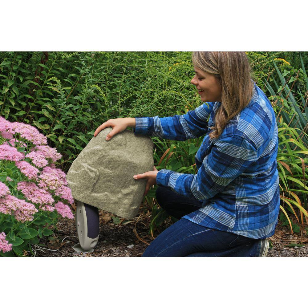 Sandstone Resin Artificial Rock Well Pump Covers Set