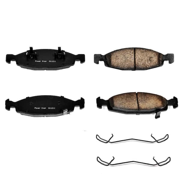 Power Stop Disc Brake Pad Set 1999-2003 Jeep Grand Cherokee 4.0l 4.7l
