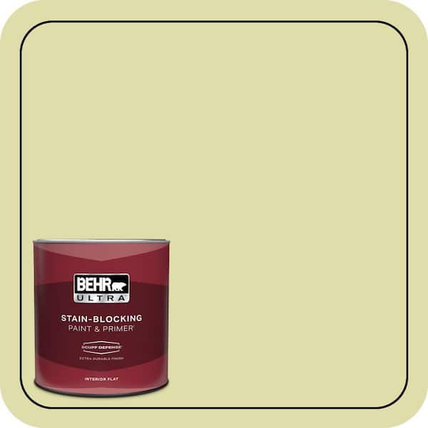 BEHR ULTRA 1 qt. #P360-3 Tonic Extra Durable Flat Interior Paint & Primer