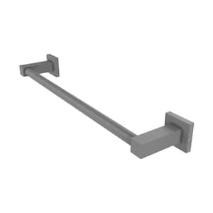 Montero Collection Contemporary 36 in. Towel Bar in Matte Gray