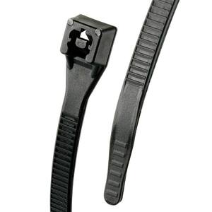 8 in. Xtreme Cable Tie, Black (100-Pack)