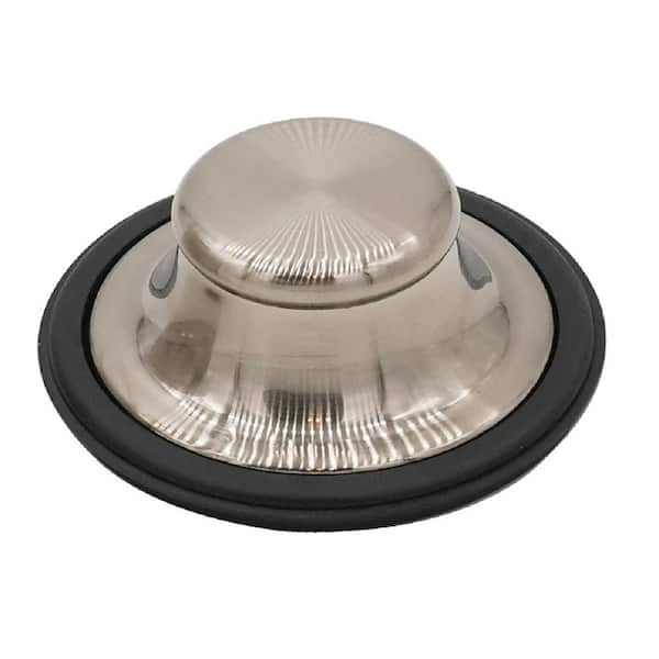 Westbrass Garbage Disposal Stopper in Satin Nickel