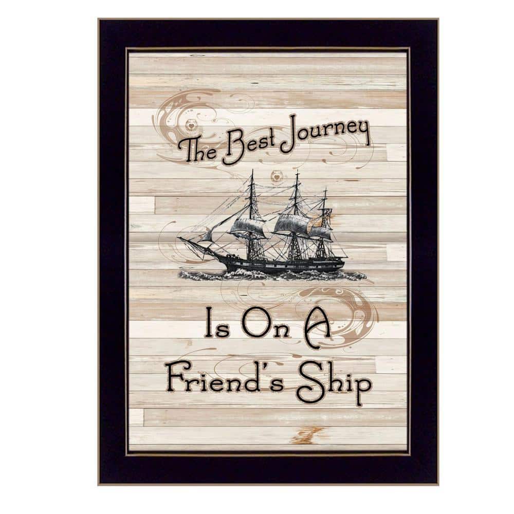 Charlie Friendship Journey 1-Piece Framed Wall Art 14 in. x 10 in. price history on PriceWatchPro