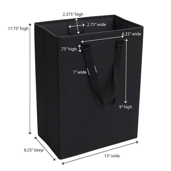 Paper Shopping 25 Bags Chevron 16” x 6”  x 12 ½” H Black White Retail Gift Bag 
