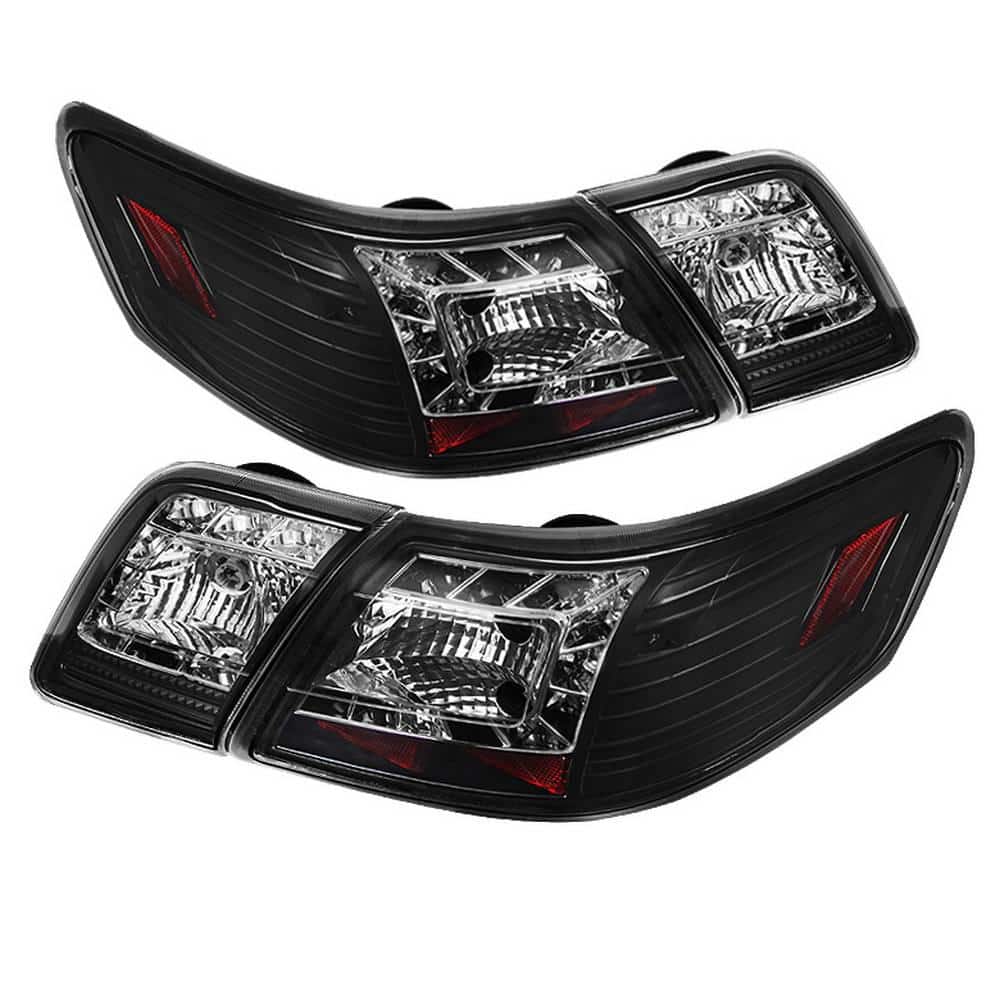 Spyder Auto Toyota Camry (Doesn't fit the Hybrid) 07-09 LED Tail Lights -  Black 5042590 - The Home Depot