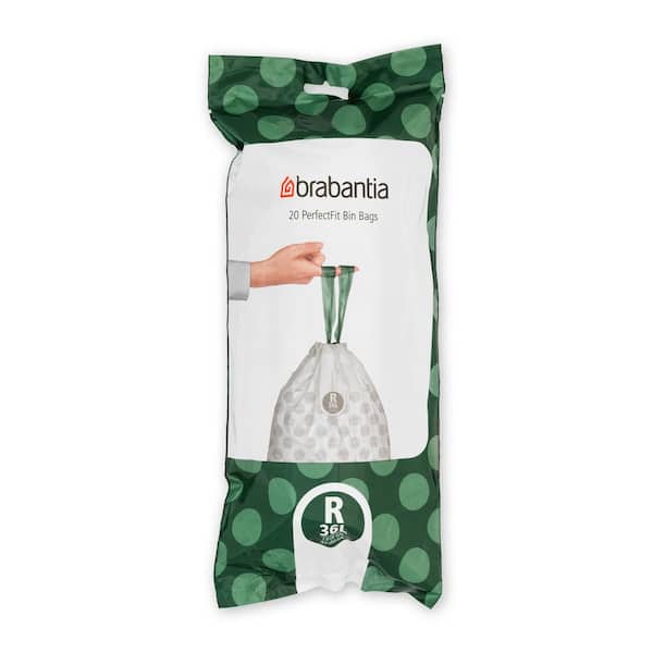 9.5 Gal. 36 l PefectFit Trash Can Liners Code R 120-Bags