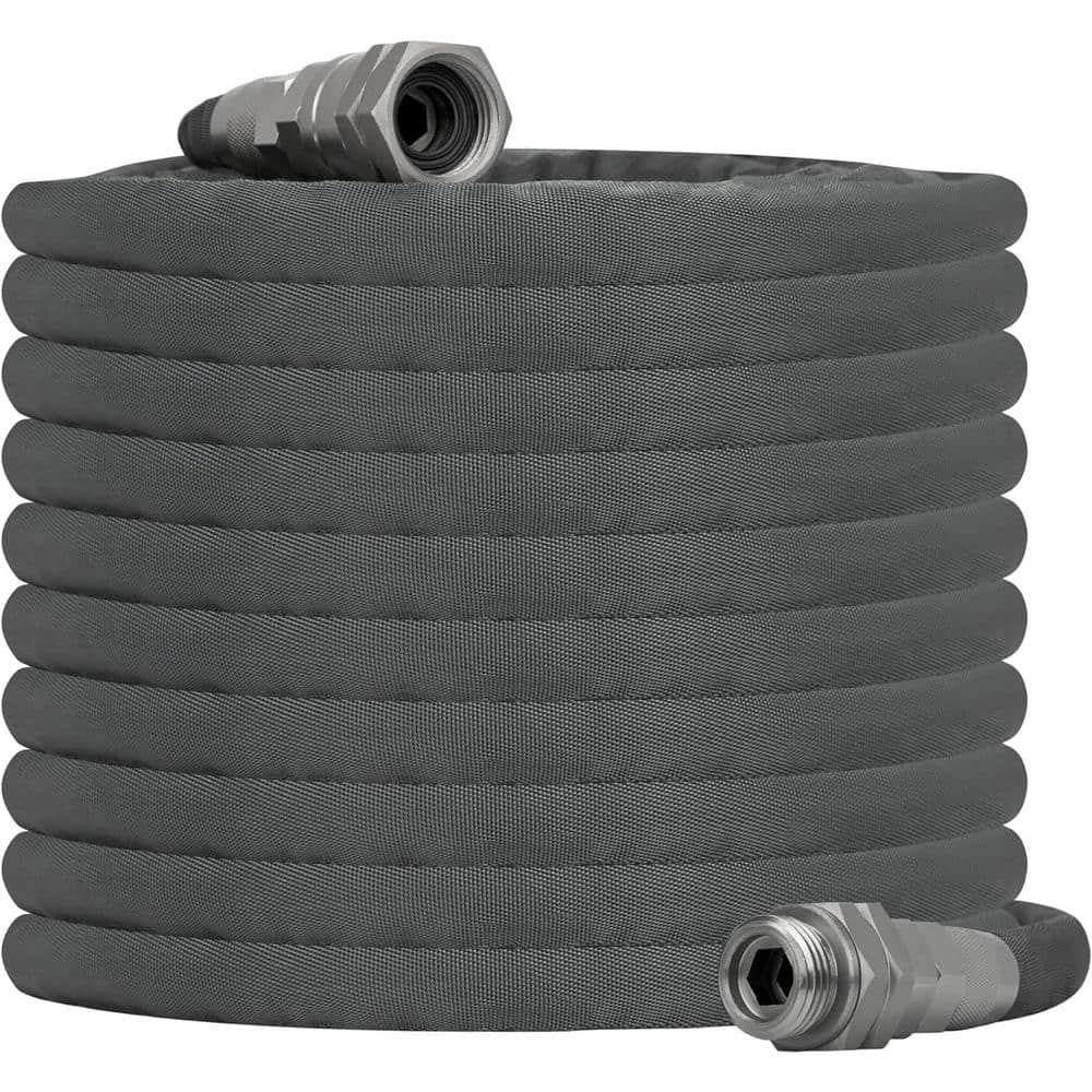 PVC Garden Hose 1/2 Inch, Flexible Water Hose with Brass Fittings, No  Leaking, Heavy Duty, for Household, Outdoors, Lawns, Patio 