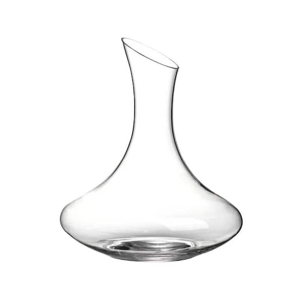 1100ml /37. 2oz Hand Blown Lead-Free Wine Decanter for White and Red Wine, Clear