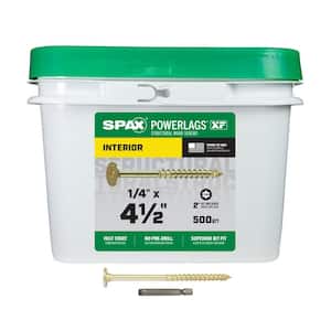 SPAX 1/4 in. x 5 in. Powerlags XF Interior T40 T-Star Pancake Head
