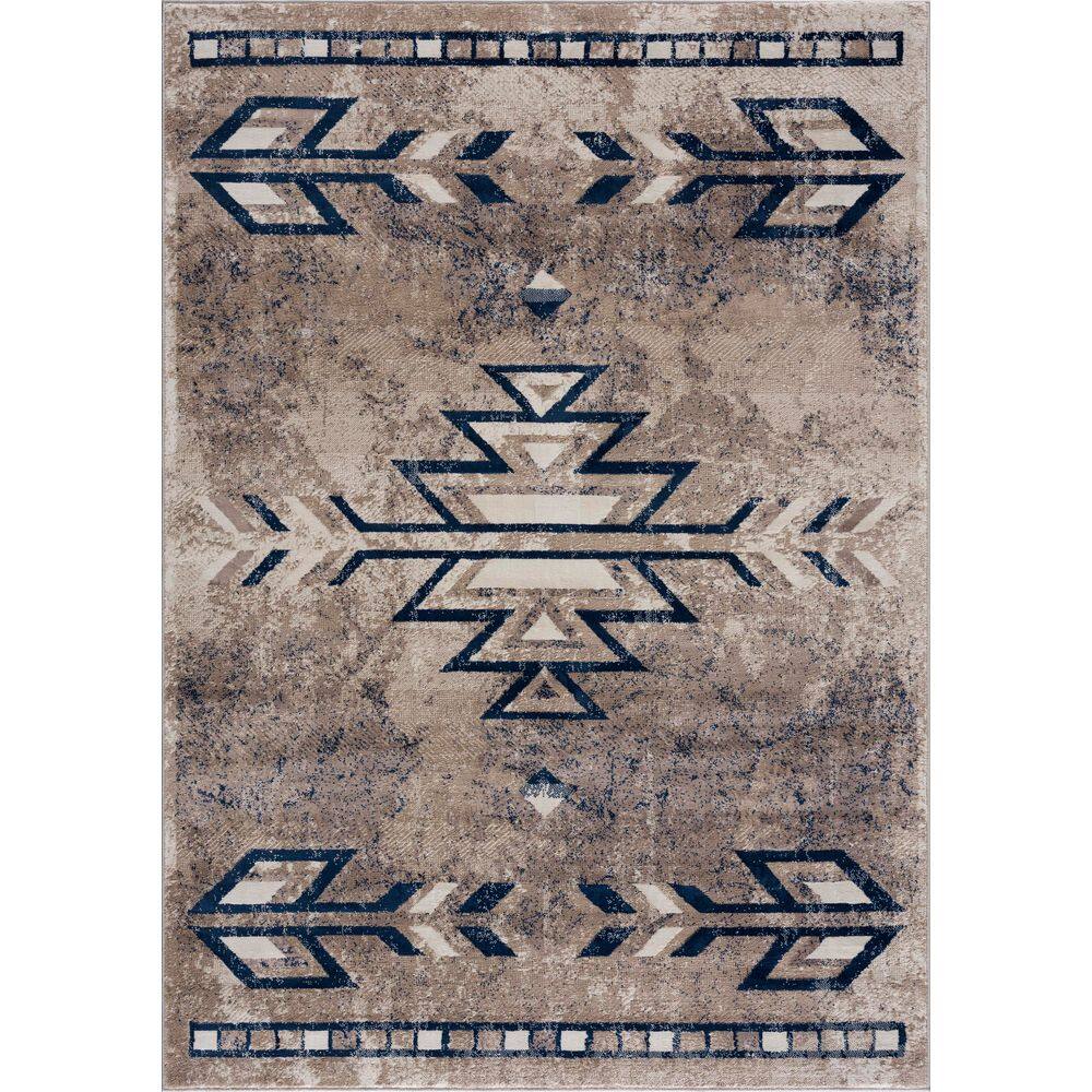 Havana Beige 2 ft. 3 in. x 5 ft. Traditional Distressed Door Mat and Entrance Floor Mat Area Rug price history on PriceWatchPro