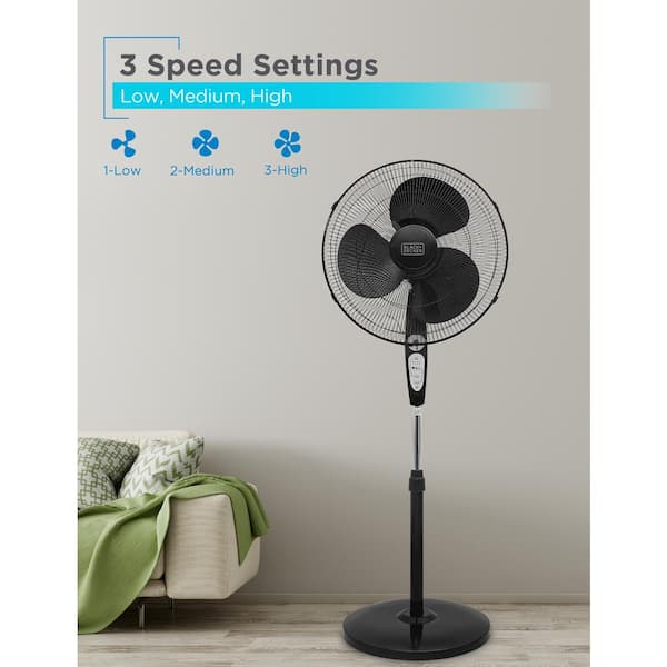Cordless Fan with Remote for black and decker Nepal