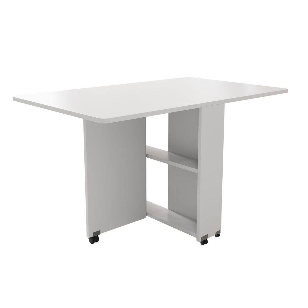 White Rectangular Wood Dining Table with Extension price history on PriceWatchPro
