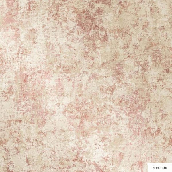 Tempaper Metallic Rose Distressed Gold Leaf Vinyl Peel and Stick Wallpaper Roll (Covers 56 sq. ft.)