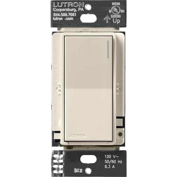 Lutron Sunnata Companion Switch, only for use with Sunnata On/Off Switches, Pumice (ST-RS-PM)