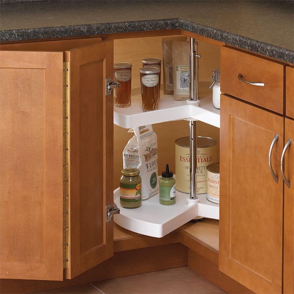27x19 LAZY SUSAN Kitchen Cabinet CLEAR PLASTIC GRIP SHELF LINER Kidney –  Tarlton Place