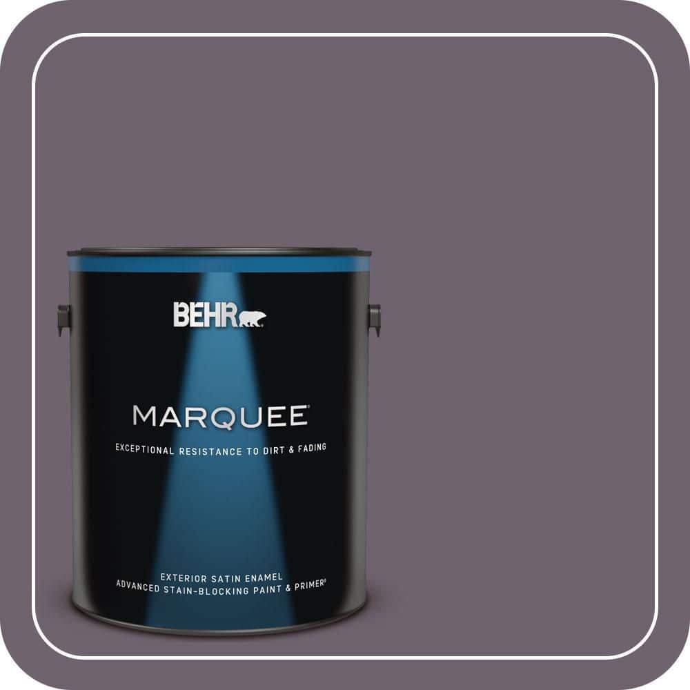 1 gal. #670F-6 Vintage Grape Satin Enamel Exterior Paint & Primer price history on PriceWatchPro