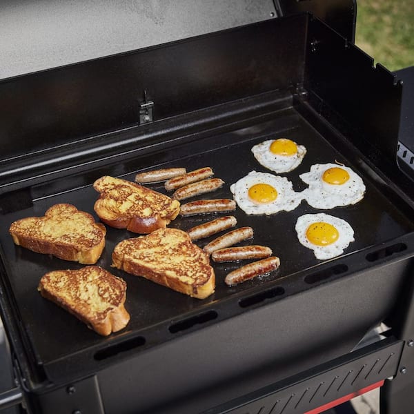 Rust-Resistant Griddle Insert Compatible with Select Large Spirit and Searwood Grills