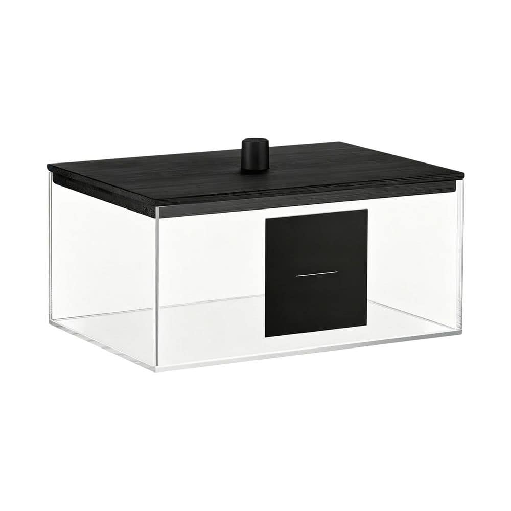 1-Piece Bathroom Accessory Set Clear Laundry Sheets and Pods Storage Container with Lid and 27 Labels in Black price history on PriceWatchPro
