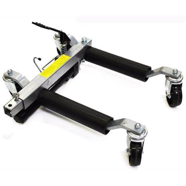 STARK USA 25999 21 in. W 1500 lbs. Car Dolly Hydraulic Lift Jack Air Roller Vehicle Positioning Tow - 2