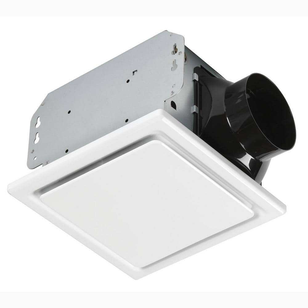 HOMEWERKS 80 CFM Easy Install Ceiling Mount Bathroom Exhaust Fan