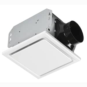 80 CFM Easy Install Ceiling Mount Bathroom Exhaust Fan