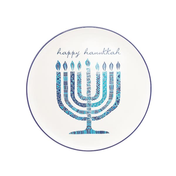 Godinger Hanukah Round Platter