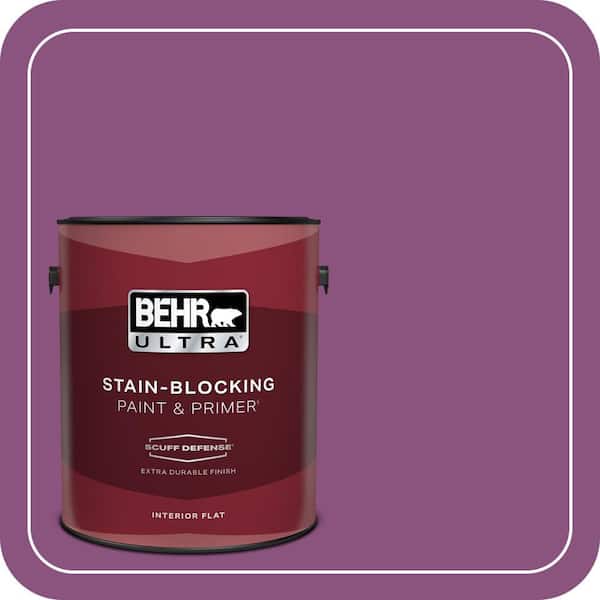 BEHR ULTRA 1 gal. Home Decorators Collection #HDC-MD-07 Dynamic Magenta Extra Durable Flat Interior Paint & Primer