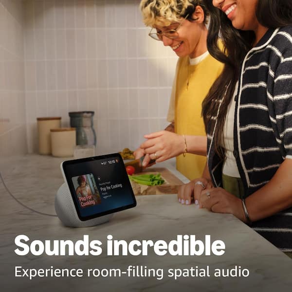 Amazon Echo Show 8 Vibrant HD 8.7 in. Display with Spatial Audio