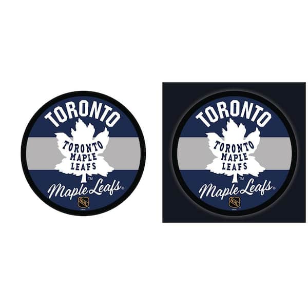 Evergreen Toronto Maple Leafs 23 in. Round Vintage Logo Plug-In LED Lighted Sign