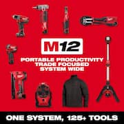 M12 12V Lithium-Ion Cordless Rotary Tool W/M12 2.0 Ah Compact Battery Pack