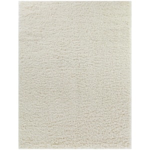 Trevail Cream 2 ft. x 5 ft. Shag Area Rug