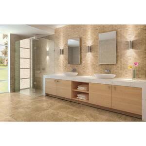 Travisano Navona 12 in. x 12 in. x 8 mm Porcelain Mosaic Floor and Wall Tile (0.969 sq. ft. / each)