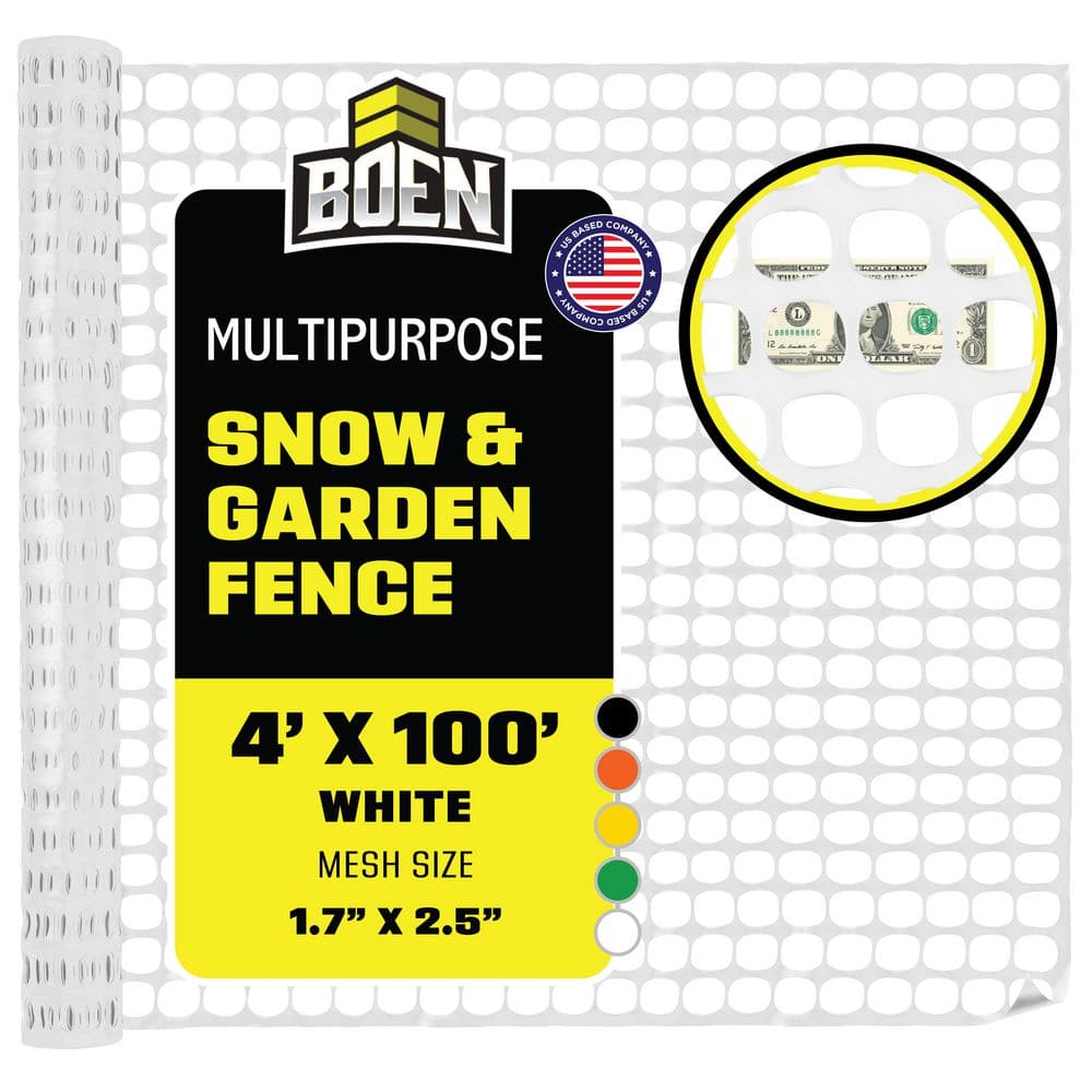 Reviews for BOEN 4 ft x 100 ft White Construction Snow/Safety Barrier Reviews for BOEN 4 ft x 100 ft White Construction Snow/Safety Barrier