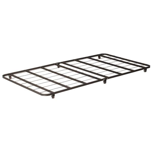 Hillsdale Furniture Metal Black Twin Bed Frame Roll Out Trundle Unit