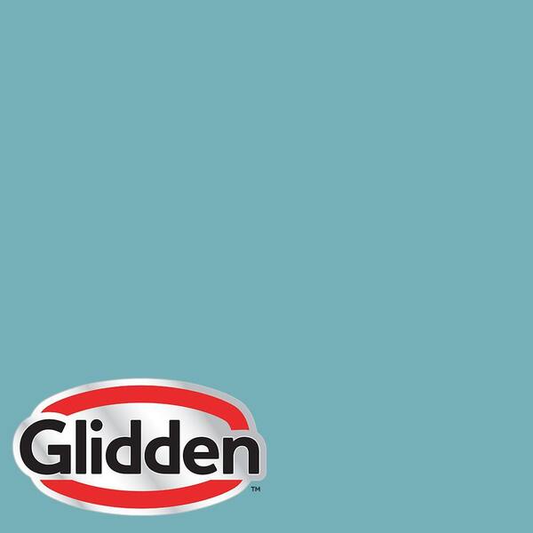 Glidden Essentials 5 gal. #HDGB34U Sailing Sea Blue Semi-Gloss Exterior Paint