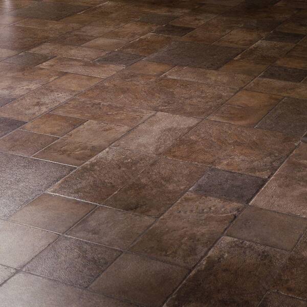 DuPont Tuscan Stone Terra Laminate Flooring - 5 in. x 7 in. Take Home Sample-DISCONTINUED